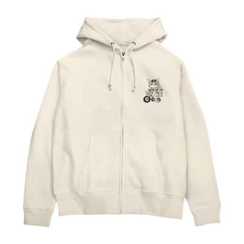 ねこべいびぃ Zip Hoodie