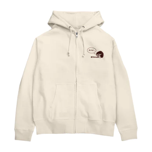 おやすみキノボリカンガルー Zip Hoodie