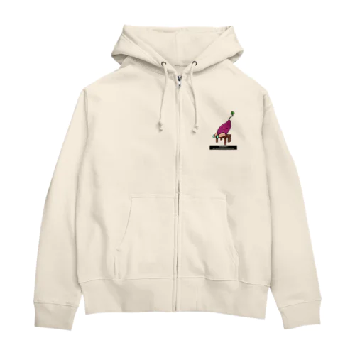 がんばれ!!さつまいもの助くんパーカー Zip Hoodie