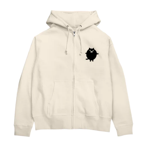 にゃいちゃん（ひかえめ） Zip Hoodie