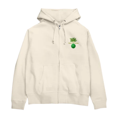 苔玉 こけだま パーカー Zip Hoodie