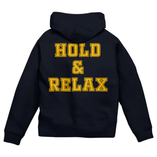 HOLD & RELAX Zip Hoodie