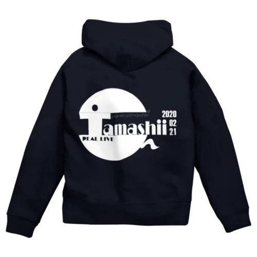 tamashiinavy Zip Hoodie