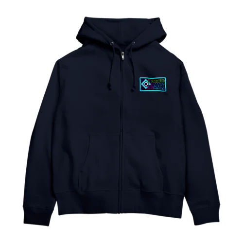 Q'zRETROGAMES Zip Hoodie