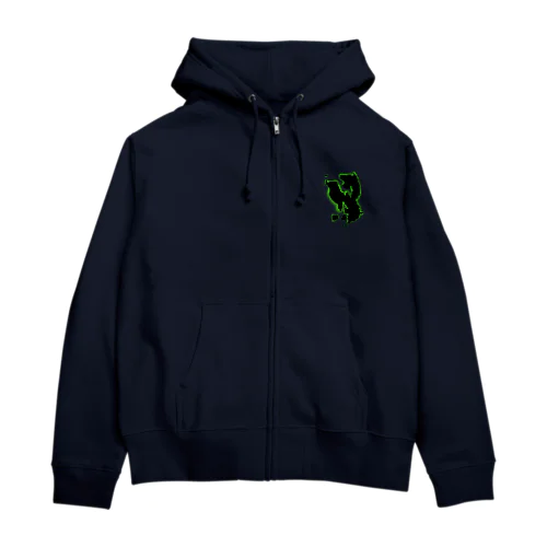 ヤング江田島 Zip Hoodie