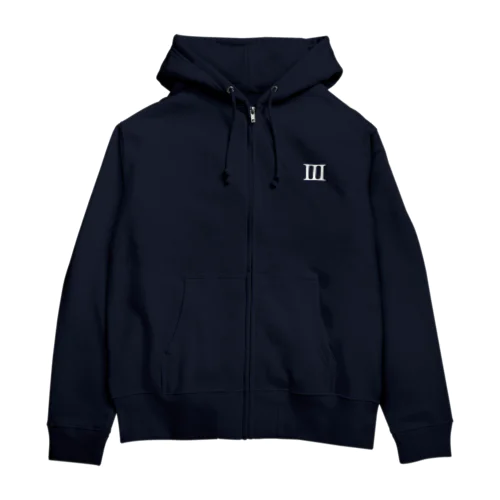 Ⅲジップパーカー Zip Hoodie