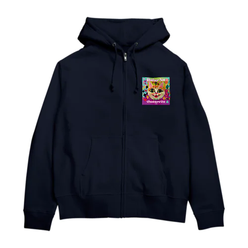 チェシャーキャット Zip Hoodie