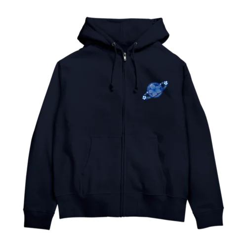 宇宙（プルメリア） Zip Hoodie