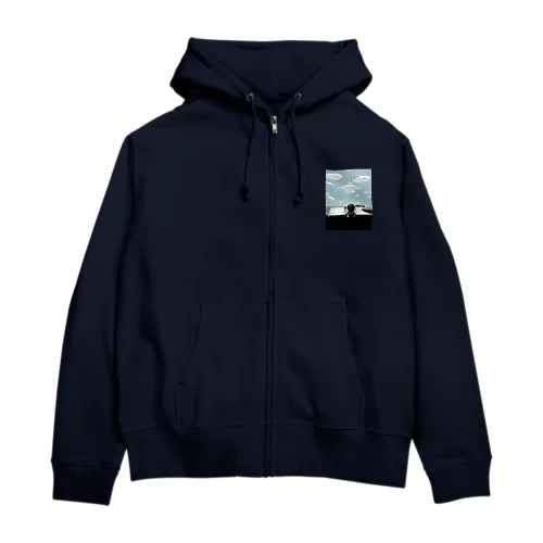 すいぞくかん Zip Hoodie