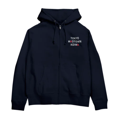 Tokyo Madtown Koiwa (白文字) Zip Hoodie