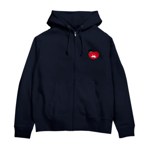 髭ハート Zip Hoodie