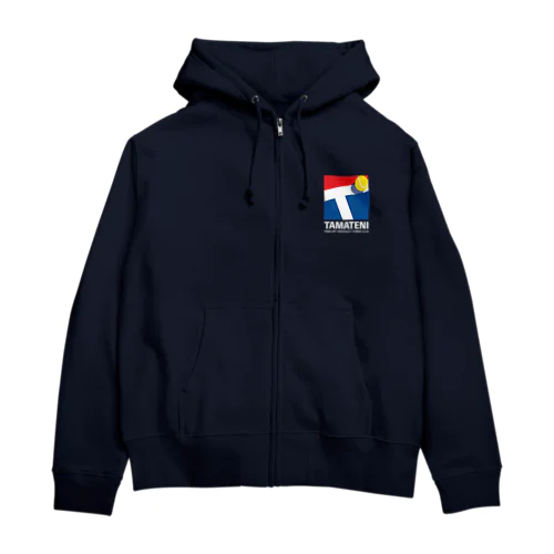 タマテニロゴ Zip Hoodie