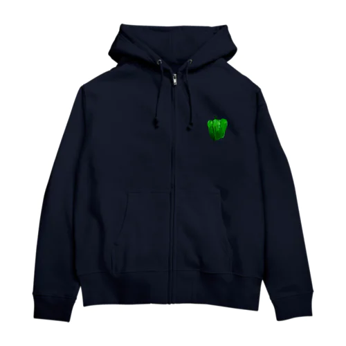 ヤサピーのピーマン Zip Hoodie