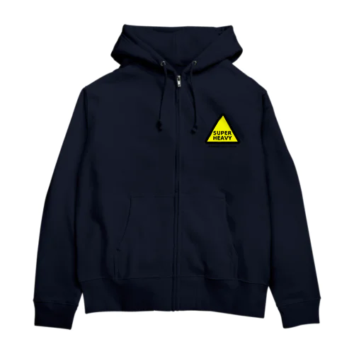 重量背高(表裏) Zip Hoodie