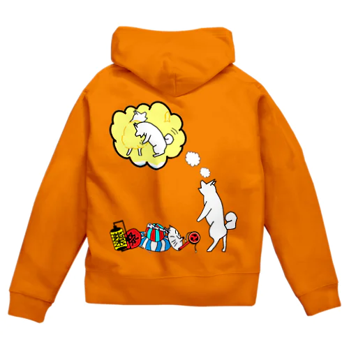 夏の思い出３ Zip Hoodie