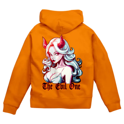 the Evil One　美しき悪魔 Zip Hoodie