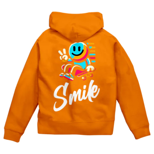 【DorYu】Smile zip parka (6 colors) Zip Hoodie