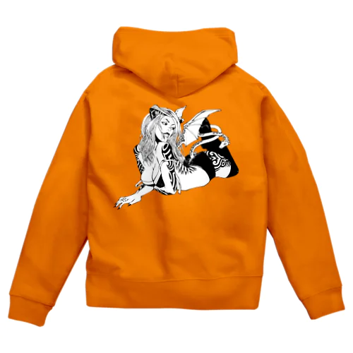 Dragon Girl Zip Hoodie