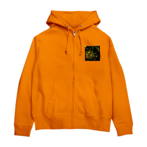 大地の恵み Zip Hoodie