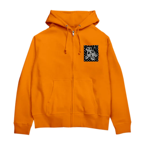 パンダのしゅうごうたい🐼 Zip Hoodie