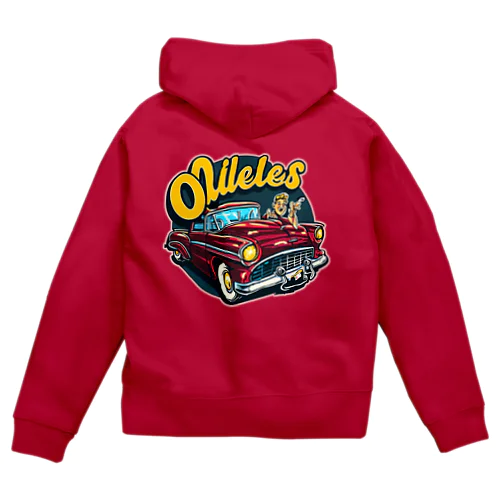 OLDIES　　50’ｓ ＣＡＲ Zip Hoodie