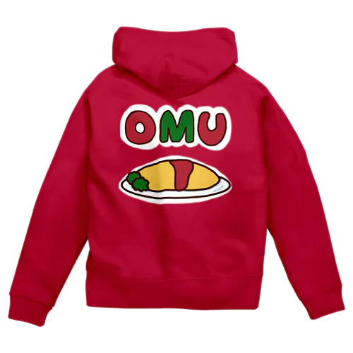 OMU OMU (余白有りVer.) Zip Hoodie