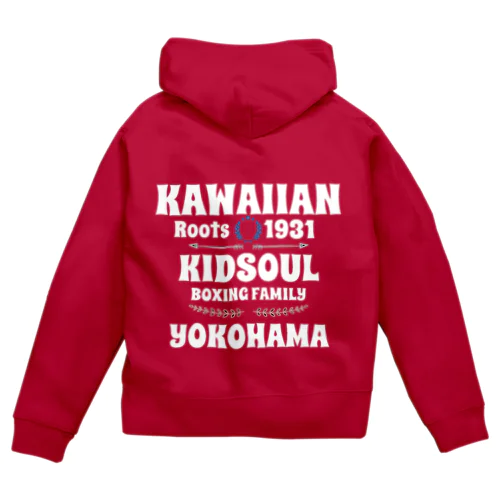 KAWAIIAN ZIPパーカー Zip Hoodie