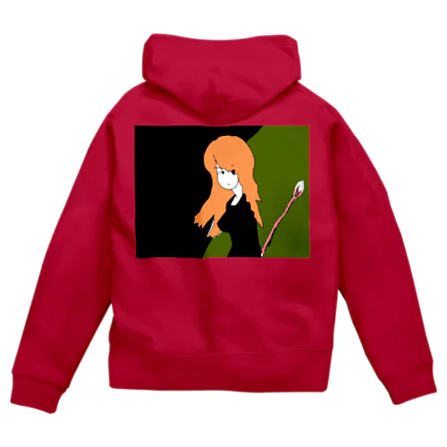 魔女04 Zip Hoodie