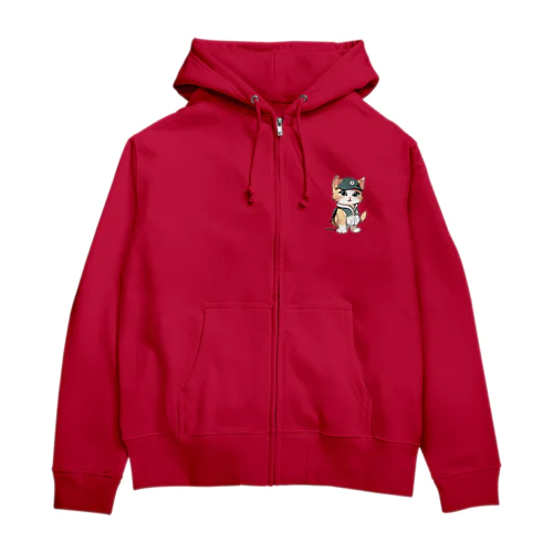 猫ゴルファー2 Zip Hoodie