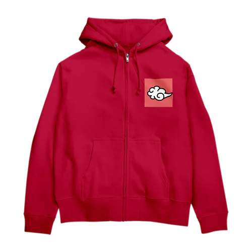 ジロベ雲 Zip Hoodie