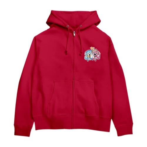 ふたりはフジヨシ☆シスターズ！ Zip Hoodie