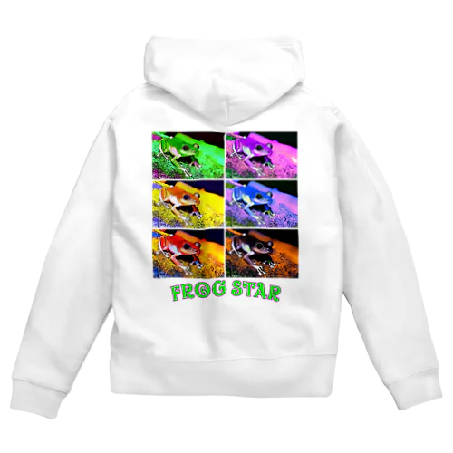 FROG STAR  Zip Hoodie