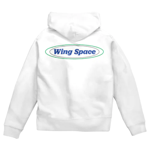 Wing Space オリジナルアイテム Zip Hoodie