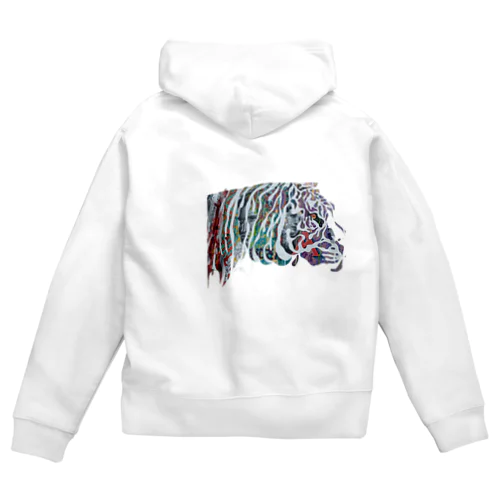 ウォールアート Zip Hoodie