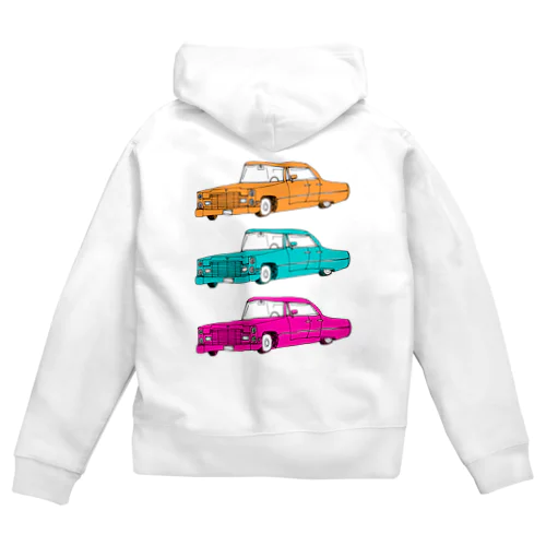 外車外車外車 Zip Hoodie