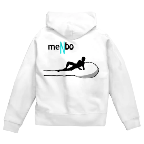 綿棒　メンボー　MENBO Zip Hoodie