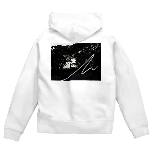 樹（リニューアル） Zip Hoodie