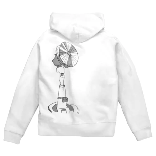 ハンディファン Zip Hoodie