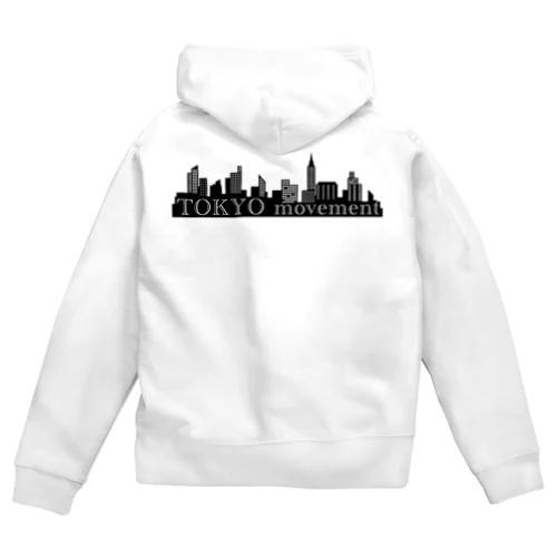 TOKYO movement Zip Hoodie