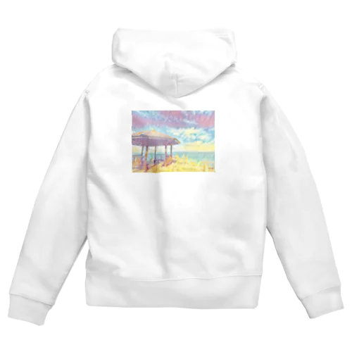 かさとりとうげ Zip Hoodie