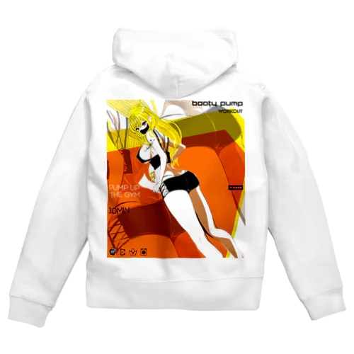 BOOTY PUMP 夏の着せ替えドール 0564 エロポップ ギャル せな 白限定 Zip Hoodie