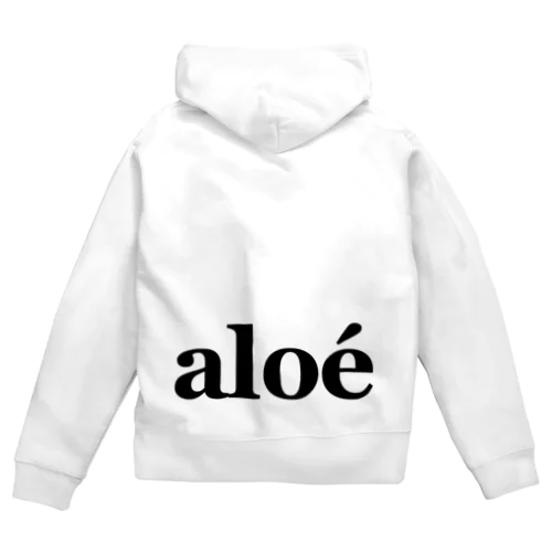 aloé　アロエ Zip Hoodie