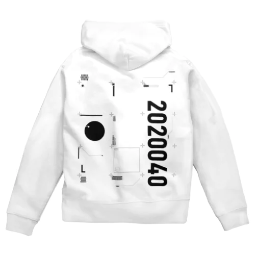 近地点満月 Zip Hoodie