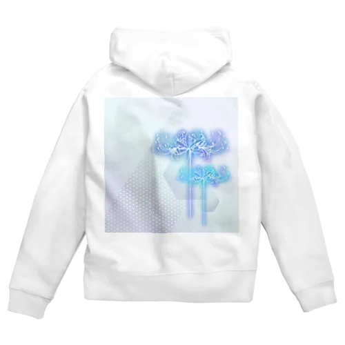 曼珠沙華 - 朧 【月光】 Zip Hoodie