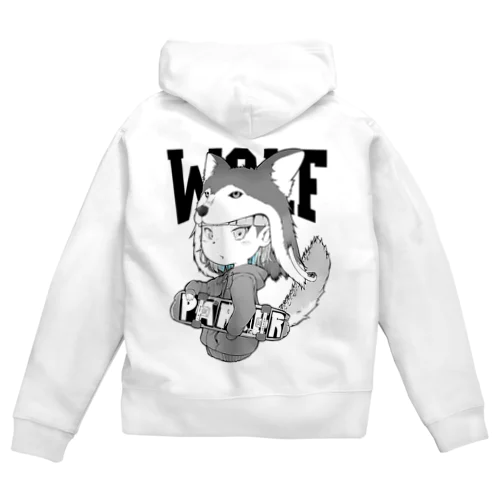 WOLF Zip Hoodie