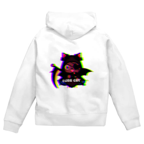 デスにゃん（little dark cat） Zip Hoodie