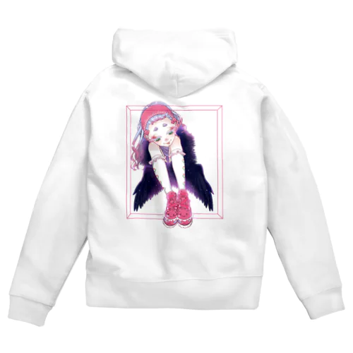 焦がれる Zip Hoodie