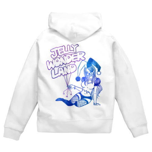 PIERROT QUEEN Zip Hoodie