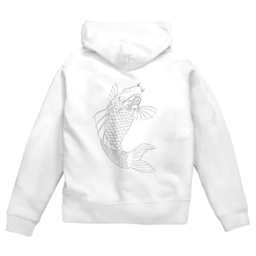 恋魚 Zip Hoodie