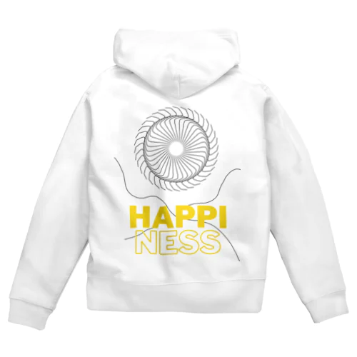 Happiness Zip Hoodie